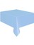120X180 cm Mavi Plastik Masa Örtüsü, Şık ve Dayanıklı, Ev ve Davetler Için. 1
