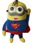 Despicable Me Minions Çılgın Hırsızlar Superman Versiyon Peluş Oyuncak Uyku & Oyun Arkadaşı 30 Cm. 2