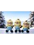 Despicable Me Minions Çılgın Hırsızlar Stuart Dave Bob 3’lü Peluş Oyuncak Uyku & Oyun Arkadaşı 1