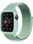 Apple Watch 42MM Hasırlı Cırtcırtlı Kasalı Kordon - Turkuaz 1