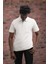 Rahat Kesim Örme Dokumalı Cepli Polo Yaka T-Shirt 2
