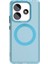 Realme C61/REALME C63 Uyumlu Şeffaf Magsafe Destekli Silikon Kılıf - Kamera Lens Korumalı 1