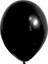 Siyah 12 Inç Balon Paket 100 Adet, Renkli ve Eğlenceli Dekorasyon Malzemesi 1