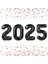 Yılbaşı 2025 Yazılı Folyo Balon Seti, Şık ve Renkli Dekorasyon Malzemeleri 2