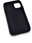 iPhone 11 Uyumlu Düz Renk Esnek Yumuşak Silikon Kılıf Rubber Siyah 1