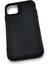iPhone 11 Uyumlu Düz Renk Esnek Yumuşak Silikon Kılıf Rubber Siyah 5