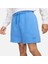 Club Fleece Short Fine 2.0 Bol Kesim Mavi Erkek Şort 2