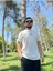 Unisex Regular Fit Yazı Detaylı Basic Tişört 1
