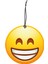 Bymeyla gülen Emoji Görselli Çift Yönlü Dekoratif Oto Kokusu ve Oto Aksesuarı 1