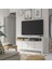 Tv Sehpası, Beyaz, 147X39X78 cm 2