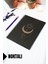 A5 Ay Güneş Temalı Siyah Kraft Kapaklı Defter - Noktalı Defter - 60 Yaprak (120 Sayfa) 15X21 cm 1