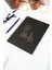 A5 Bisiklet Temalı Siyah Kraft Kapaklı Defter - Çizgisiz Defter - 60 Yaprak (120 Sayfa) 15X21 cm 1