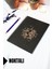 A5 Dünya Temalı Siyah Kraft Kapaklı Defter - Noktalı Defter - 60 Yaprak (120 Sayfa) 15X21 cm 1