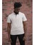 Regular Fit Likralı Kendinden Desenli Polo Yaka T-Shirt 2