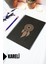 A5 Rüya Kapanı Temalı Siyah Kraft Kapaklı Defter - Kareli Defter - 60 Yaprak (120 Sayfa) 15X21 cm 1