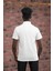 Regular Fit Likralı Kendinden Desenli Polo Yaka T-Shirt 3