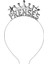 Çok Renkli Metal Taç, Prenses Tasarımı, Şık ve Eğlenceli Takı, 1 Adet 1