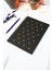 A5 Kalp Aşk Desen Siyah Kraft Kapaklı Çizgisiz Defter - 60 Yaprak (120 Sayfa) 15X21 cm - Anı Defteri 1