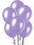 Mor Renkli, 100 Adet Metalik Balon, Kutlama ve Eğlence Için Ideal Seçenek 1