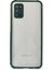 Samsung Galaxy A02S Kılıf Miami Şeffaf Silikon - Koyu Yeşil Arbkd 1