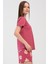 Pamuklu Kadın Kısa Kol Şortlu Pijama Takım , 409083 3