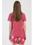 Pamuklu Kadın Kısa Kol Şortlu Pijama Takım , 409083 4
