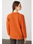 Kadın Polo Yaka Sahte Cepli Bluz Turuncu 3