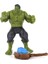 Avengers Yenilmezler Eklemli Incredible Hulk Figür Oyuncak 15CM Hareketli Eklemli Yeşil Dev Karakter 2