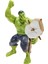 Avengers Yenilmezler Eklemli Incredible Hulk Figür Oyuncak 15CM Hareketli Eklemli Yeşil Dev Karakter 3