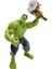Avengers Yenilmezler Eklemli Incredible Hulk Figür Oyuncak 15CM Hareketli Eklemli Yeşil Dev Karakter 4