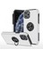 Iphone 11 Pro Kılıf Elit Yüzüklü Kapak - Gümüş Arbkd 1