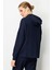 Kadın Kapüşonlu Beli Büzgülü Sweat Lacivert 3