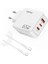 Hepu HP-C37 Yeni Nesil Gan 65W 2x Type-C Usb-C Pd+1x USB Qc Hızlı Şarj Adaptörü 2