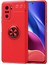 Xiaomi Poco F3 Kılıf Range Yüzüklü Silikon - Kırmızı Arbkd 1