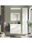 Lavabo Dolabı, Parlak Cila Beyaz, 80X48X63 Cm, 2 Çekmeceli 2