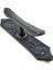 Antika Tarz Dekoratif Pirinç Çiçekli Pencere Kolu - 165X38 Mm, Oksit 1