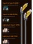 4in1 Kablo Pd 65 Watt Type-C/27 Watt iPhone Halat Örgülü Metal Kırılmaz Uç 1 Mt. Hızlı Şarj ve Data Kablosu 3