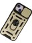 Iphone 15 Kılıf Pars Lens Yüzüklü Silikon - Gold Arbkd 3