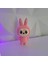 Pembe Labubu Figür – (12 Cm) 1
