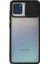 Samsung Galaxy A81 / Note 10 Lite Kılıf Palm Buzlu Kamera Sürgülü Silikon - Siyah Arbkd 1