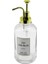Yuvarlak Cam Şişe - Şeffafsıvı Sabunluk 500ML Pompa - Musluk Ayrık Model Başlı (5232) 1