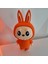 Turuncu Labubu Figür – (12 Cm) 1