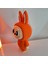 Turuncu Labubu Figür – (12 Cm) 3