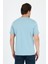 Erkek Pamuk Bisiklet Yaka Kısa Kollu Düz T-Shirt Rahat ve Şık Günlük Erkek Tişört 0169 5