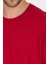 Erkek Pamuk Bisiklet Yaka Kısa Kollu Düz T-Shirt Rahat ve Şık Günlük Erkek Tişört 0169 4