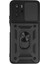 Xiaomi Poco X3 Gt Kılıf Pars Lens Yüzüklü Silikon - Siyah Arbkd 1