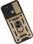 Realme C25Y Kılıf Pars Lens Yüzüklü Silikon - Gold Arbkd 3