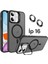 Apple Iphone 16 Uyumlu Mat Serisi Standlı Kapak Magsafe Kılıf +Lens Koruma . 1