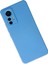 Xiaomi Mi 12 Lite Kılıf Nano Içi Kadife Silikon - Mavi Arbkd 3