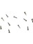 Klips, Menteşe, Ayağı Çivisi 7mm Çelik - Nikel 10GR 1